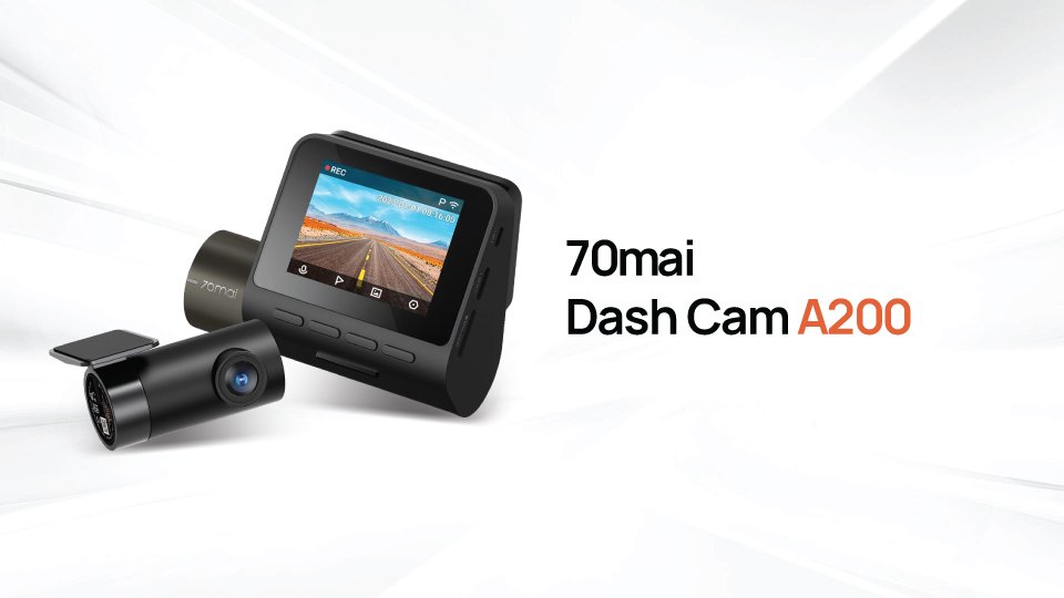 Camera hành trình 70mai A200 1080P HDR ghi hình trước sau giá rẻ