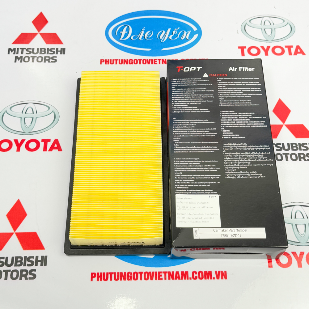            ‹› Lọc Gió Động Cơ Vios 2015- 2022 ( T-OPT ) 17801-TT009-8M