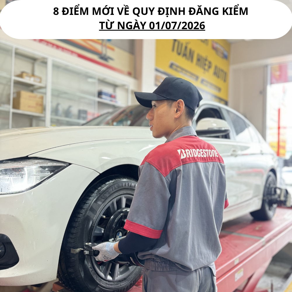 8 điểm mới về quy định đăng kiểm xe từ 1/7