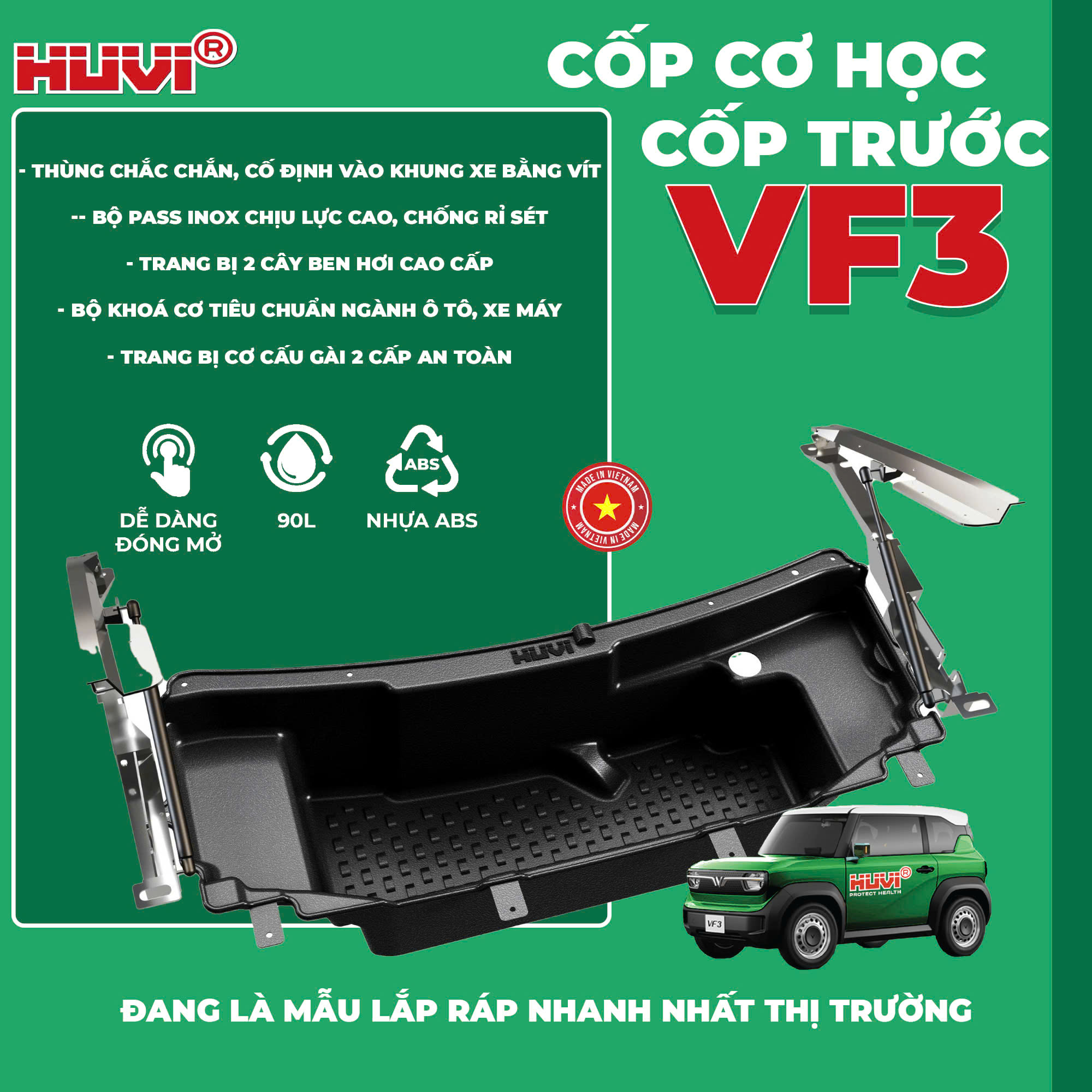 Cốp Trước Vinfast VF3 2025